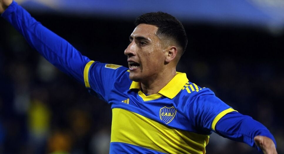 Miguel Merentiel é jogador do Boca Juniors que enfrentará o Fluminense na final da Libertadores (Foto: Reprodução/ AFP)