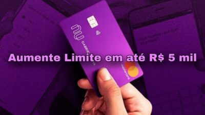 Imagem do post SEM BUROCRACIA: Seguindo esses caminhos, você consegue aumentar em até R$ 5 MIL seu LIMITE no Nubank