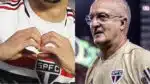 Meia do São Paulo recusa oferta da Europa por amor à camisa e Dorival Jr fica aliviado (Fotos: Reprodução/ Rubens Chiri/ Wilson Castro/ W9/ Montagem)