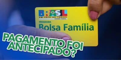 Imagem do post Pagamento antecipado do Bolsa Família: Milhares de beneficiários vão receber antes do prazo