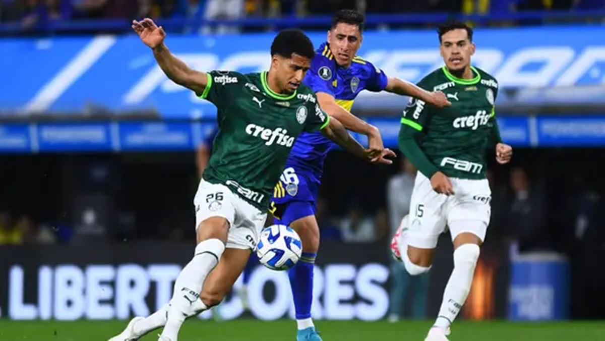 Palmeiras e Boca Juniors empataram na Libertadores e agora disputão decisão da semifinal (Foto: Reprodução/ Divulgação/ Conmebol)