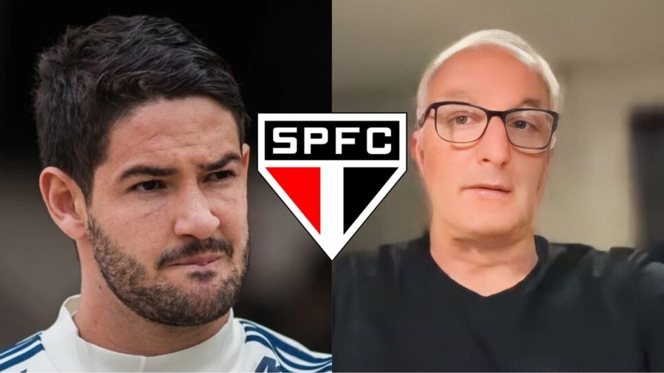 Pato São Paulo Dorival O craque de futebol não conquistou a confiança de Dorival Júnior (Fotos: Reprodução/ SPFC/ YouTube/ Montagem)