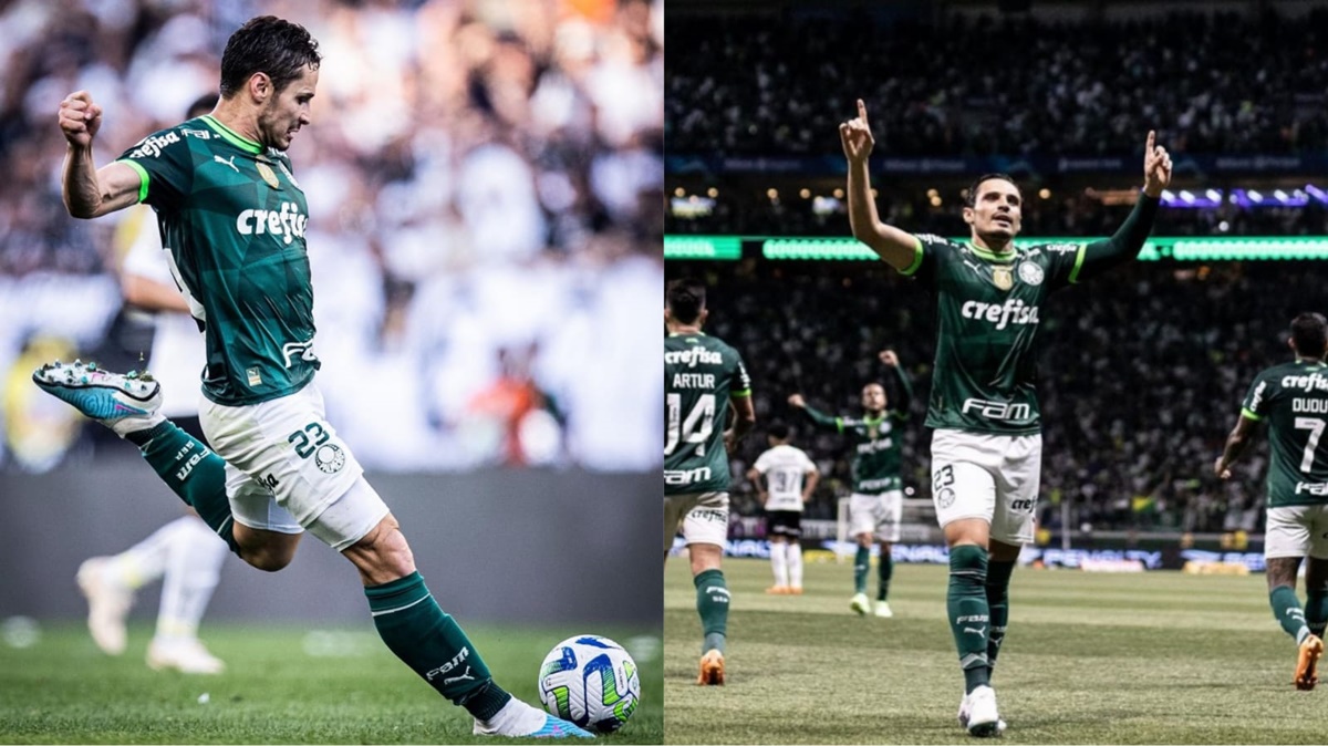 Raphael Veiga ainda acredita em chance de reviravolta ao Palmeiras no Brasileirão (Fotos: Reprodução/ Cesar Greco/ SEP/ Instagram/ Montagem)