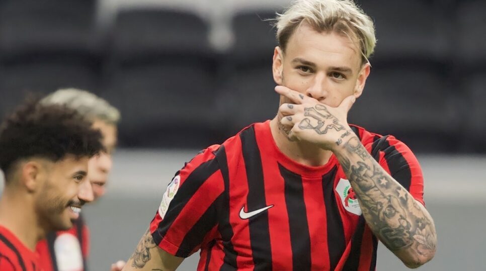 Róger Guedes vira alvo do São Paulo (Foto: Reprodução/ Al-Rayyan)
