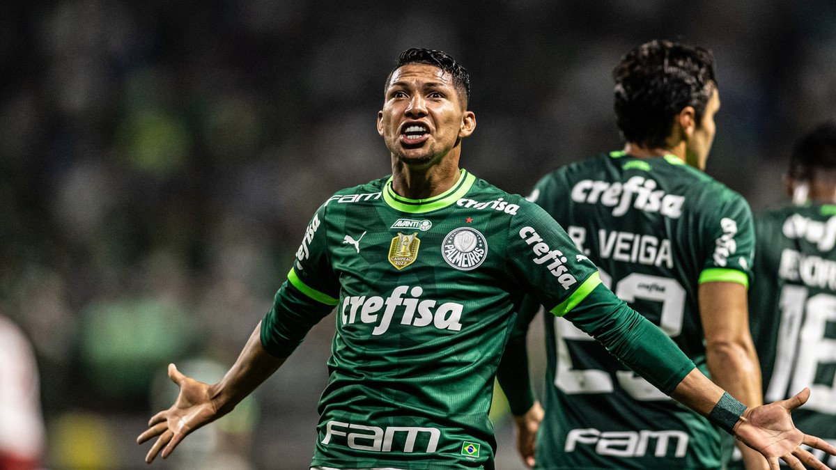 Rony, do Palmeiras, passou por cirurgia após grave fratura no braço (Foto: Reprodução/ Ag. Paulistão)