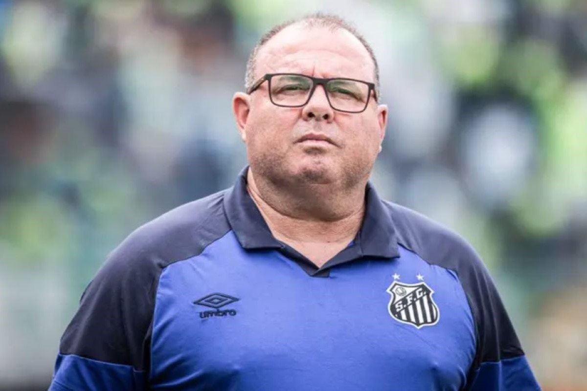 Marcelo Fernandes treina o Santos