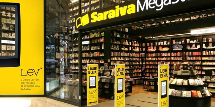 Unidade da famosa e saudosa Livraria Saraiva (Foto: Reprodução/ Internet)