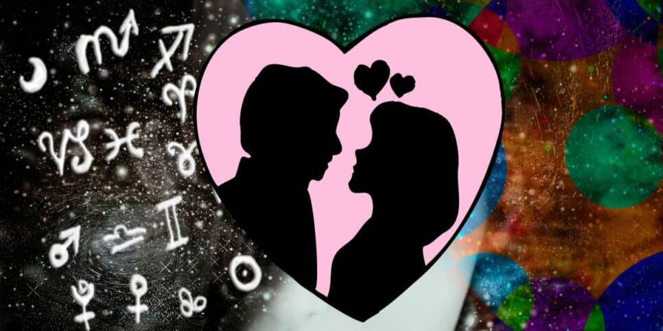 Signos do zodíaco e casal apaixonado (Foto: Reprodução / Internet)