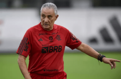 Tite faz lista e dispensa 3 jogadores do Flamengo em 2023 (Foto: Reprodução)