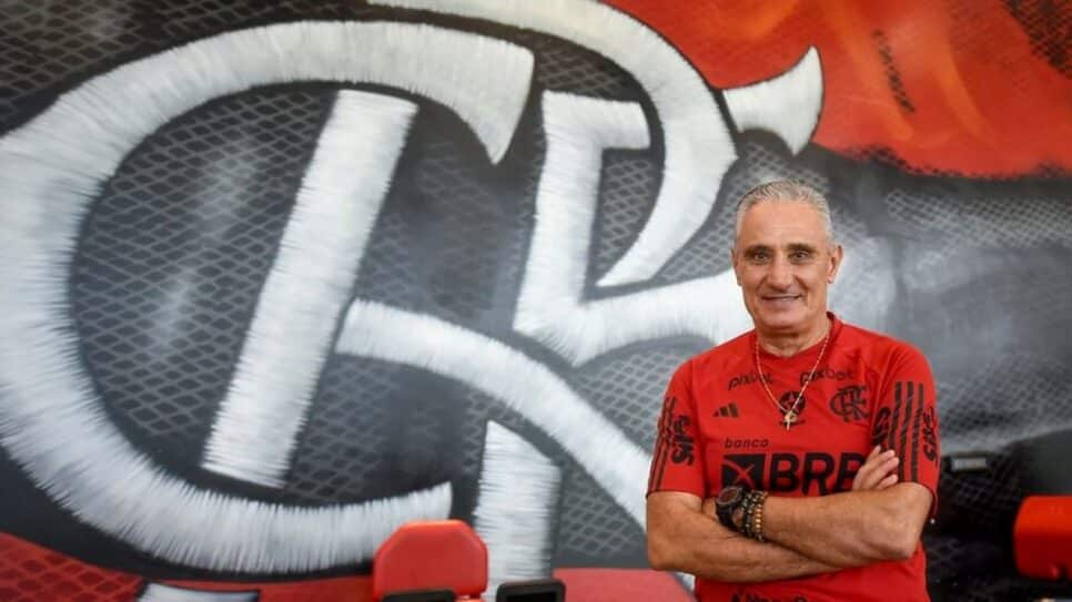 Tite é o treinador do Flamengo (Foto: Marcelo Cortes/Flamengo)