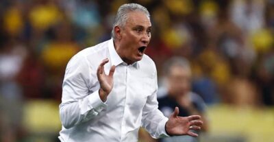 Tite é o atual técnico do Flamengo (Foto: Reprodução/ Marcelo Cortes/ CRF)