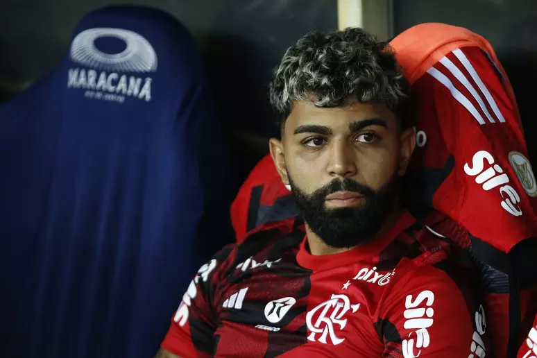 Gabigol ainda não renovou o seu contrato com o Flamengo (Foto: Reprodução/ CRF/ Internet)