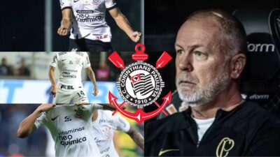 Imagem do post Mano Menezes vai ter que se ‘VIRAR NOS 30’: Corinthians sofre BAIXA de 3 zagueiros que afetam SEQUÊNCIA