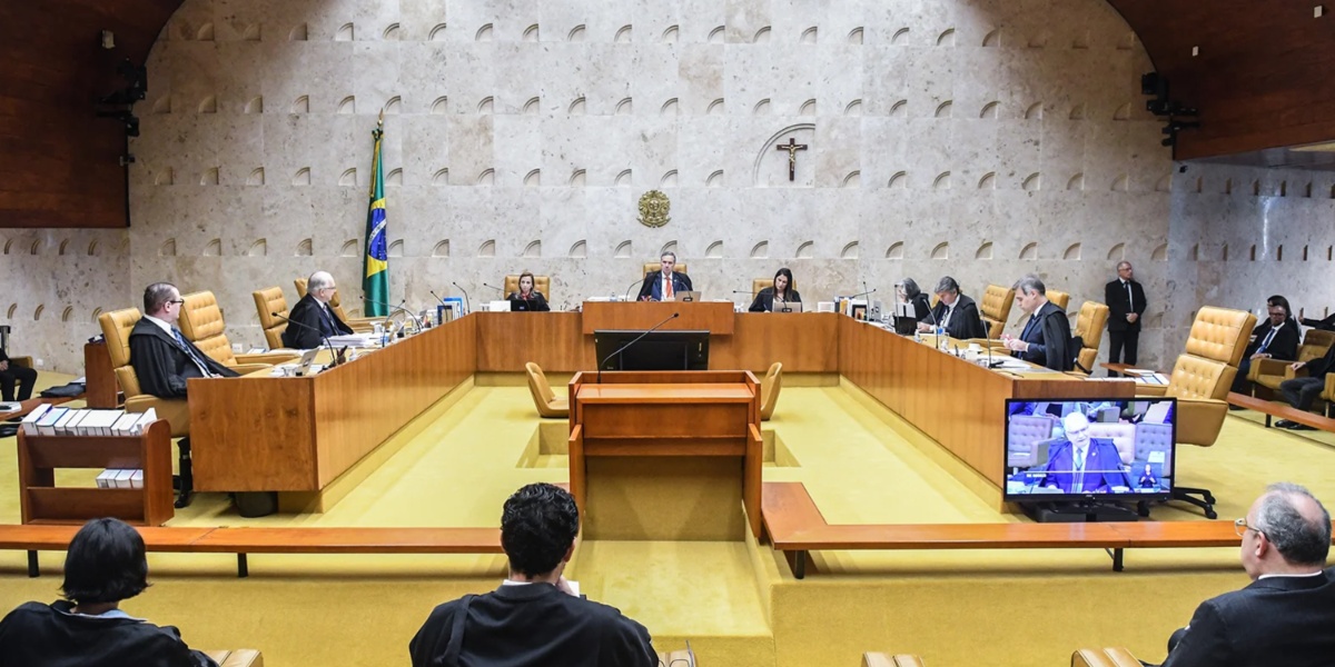 O Supremo Tribunal Federal votando sobre a alienação fiduciária (Imagem Reprodução Internet)