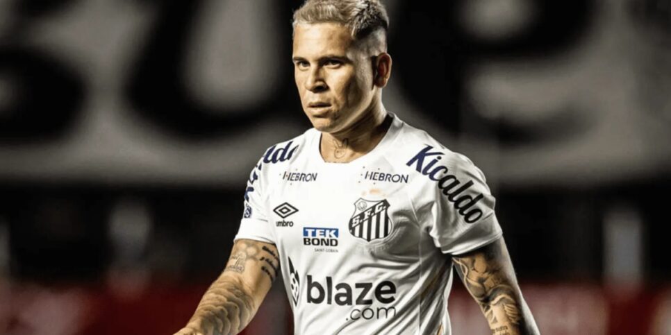 Grêmio Soteldo, jogador do Santos (Imagem Reprodução Internet)