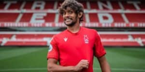 Gustavo Scarpa, meio campista do Nottingham Forest (Imagem Reprodução Internet)