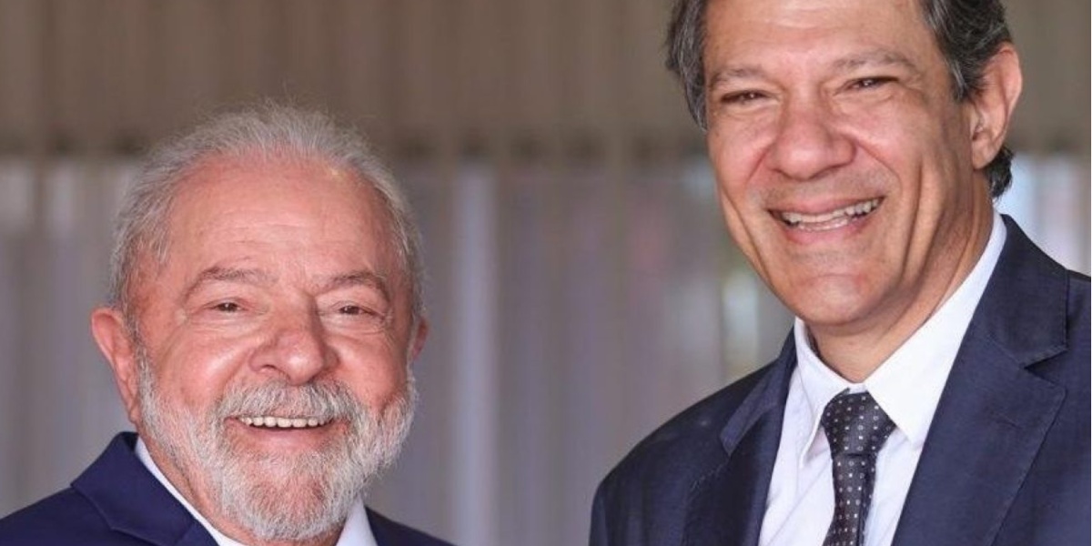 Presidente Lula e o Ministro da Fazenda, Fernando Haddad (Imagem Reprodução Internet)