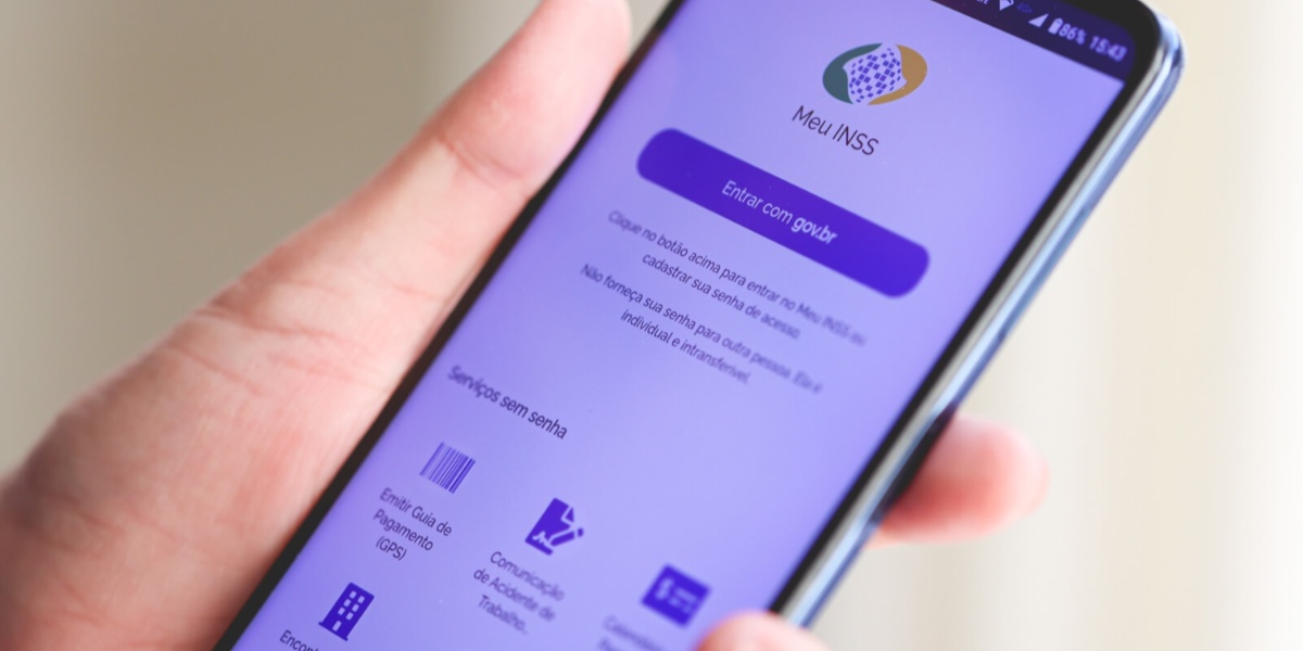 Meu INSS, aplicativo que facilita a vida dos segurados na solicitação de benefícios (Imagem Reprodução Internet)