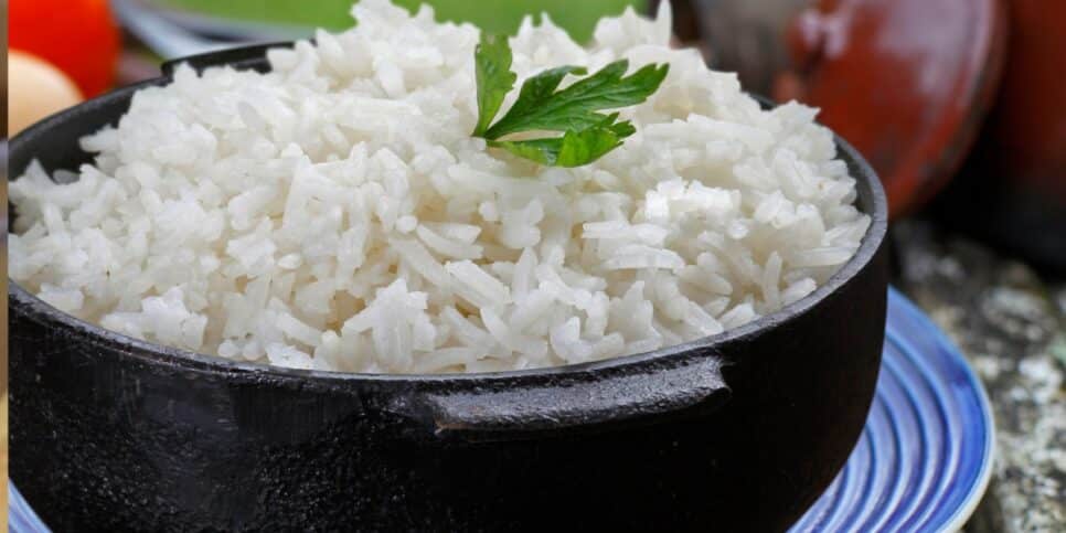 Arroz cozido (Foto: Reprodução/Internet)