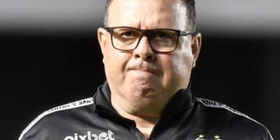 Marcelo Fernandes, técnico do Santos (Imagem Reprodução Internet)