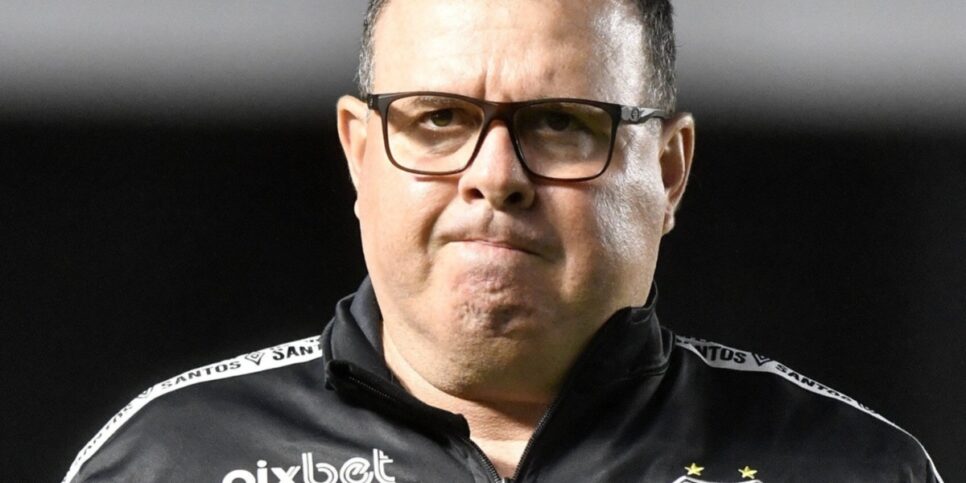 Marcelo Fernandes, técnico do Santos (Imagem Reprodução Internet)