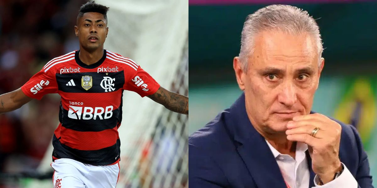 Tite e Bruno Henrique (Reprodução/Internet)