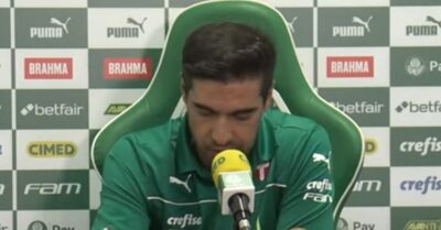 Imagem do post Abel Ferreira abre o PEITO e deixa INCERTEZA se continua no Palmeiras ou NÃO em 2024: “Pensar muito bem”