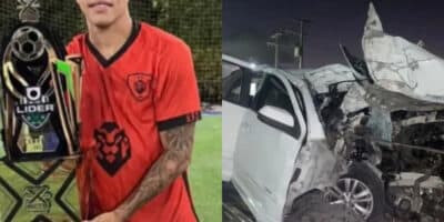 Imagem do post Urgente! Famoso jogador de futebol morre HOJE (30), aos 25 anos, em grave acidente de carro