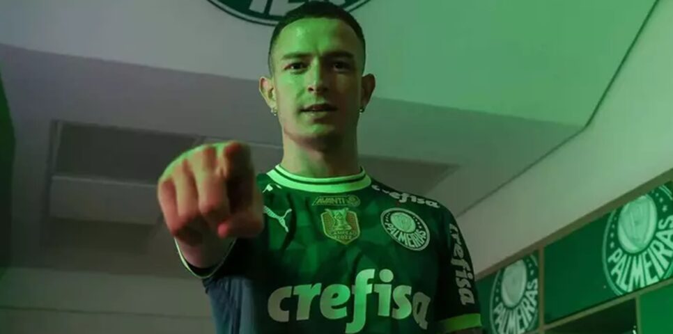 Jogador Abel Aníbal Moreno é 1º reforço garantido do Palmeiras em 2024 (Foto: Reprodução/ Divulgação/ SE Palmeiras)