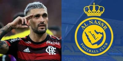 Arrascaeta pode deixar o Flamengo e ir para o Al-Nassr (Foto: Reprodução / Internet)