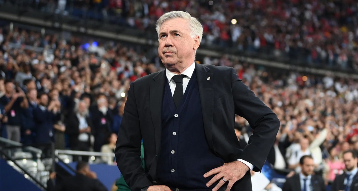 Carlo Ancelotti é negociado pela CBF para assumir cargo técnico da Seleção Brasileira em 2024 (Foto: Reprodução/ GettyImages)