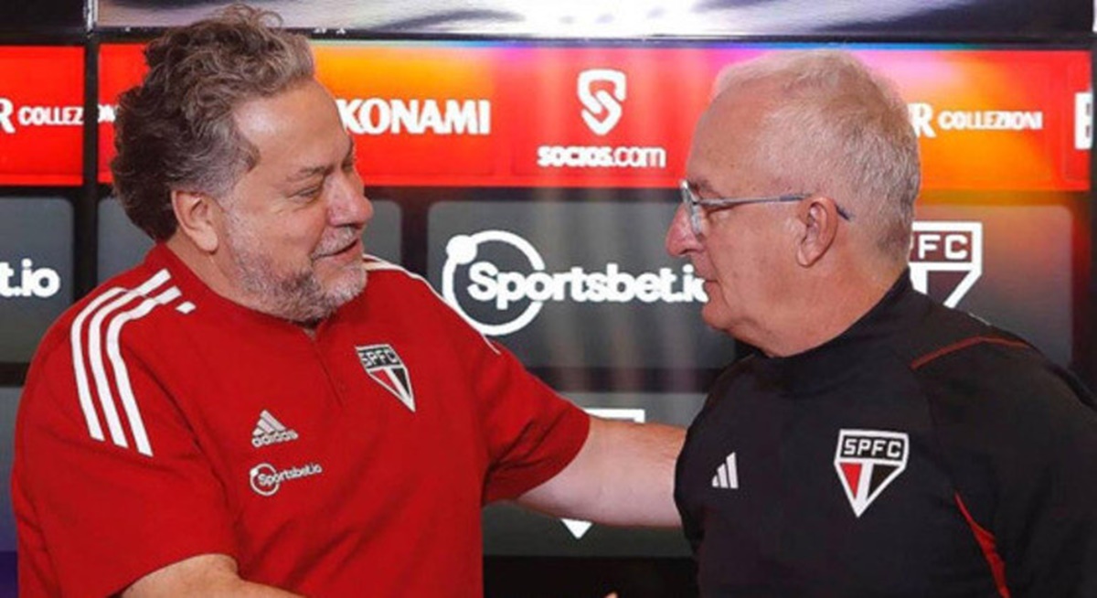 Julio Casares aceita sugestão de Dorival Júnior e grande reforço deve chegar em 2024 (Foto: Reprodução/ Divulgação/ SPFC)