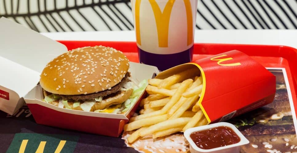 Combo tradicional do McDonalds (Foto: Reprodução/ Internet