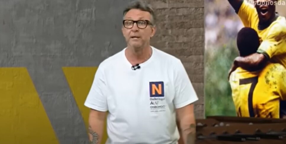 Craque Neto expõe opinião, deseja saída de Abel do Palmeiras e aponta substituto ideal (Foto: Reprodução/ Os Donos da Bola/ Band/ YouTube)