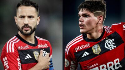 Imagem do post APÓS GOL de Luiz Araújo, Éverton Ribeiro NÃO PERDOA e fala isso publicamente de Ayrton Lucas no Flamengo