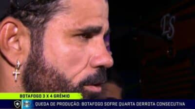 Imagem do post Culpado? Diego Costa solta o verbo sobre Lúcio Flávio após mais uma derrota do Botafogo