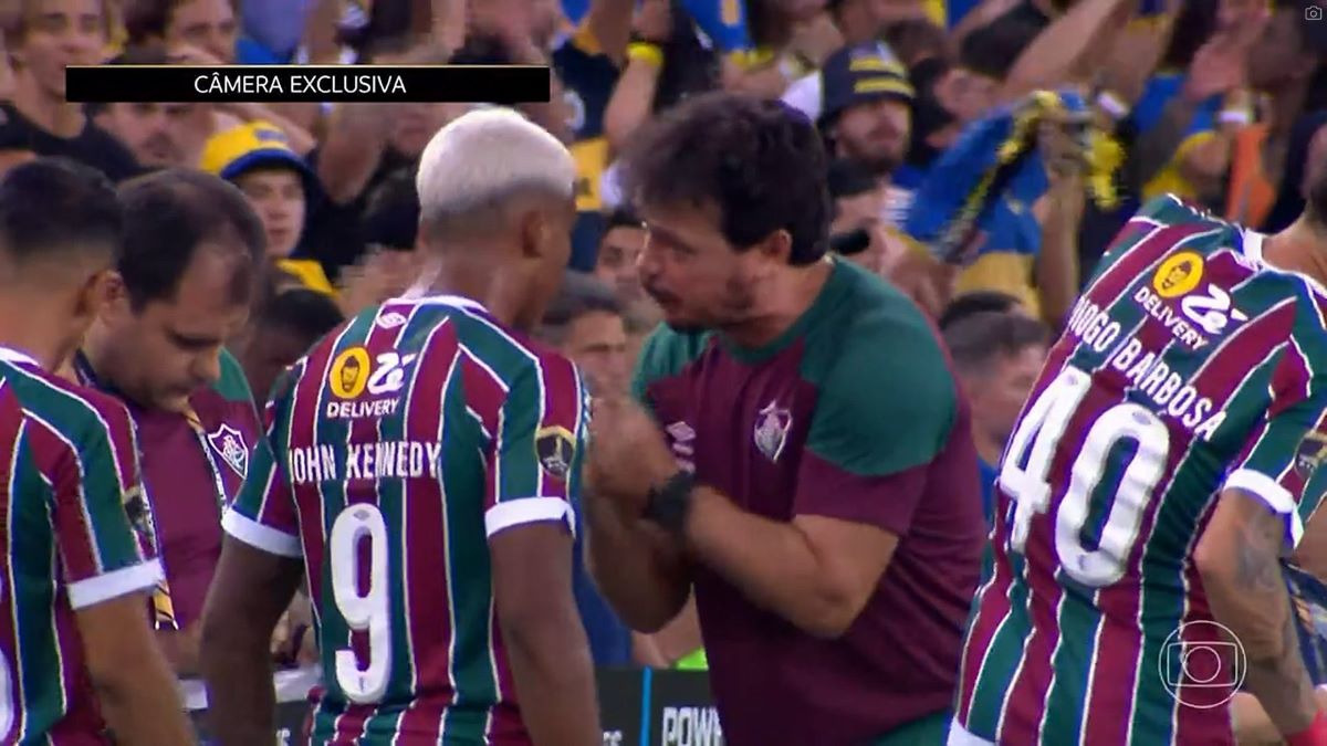 John Kennedy e Diniz em conquista pela Libertadores