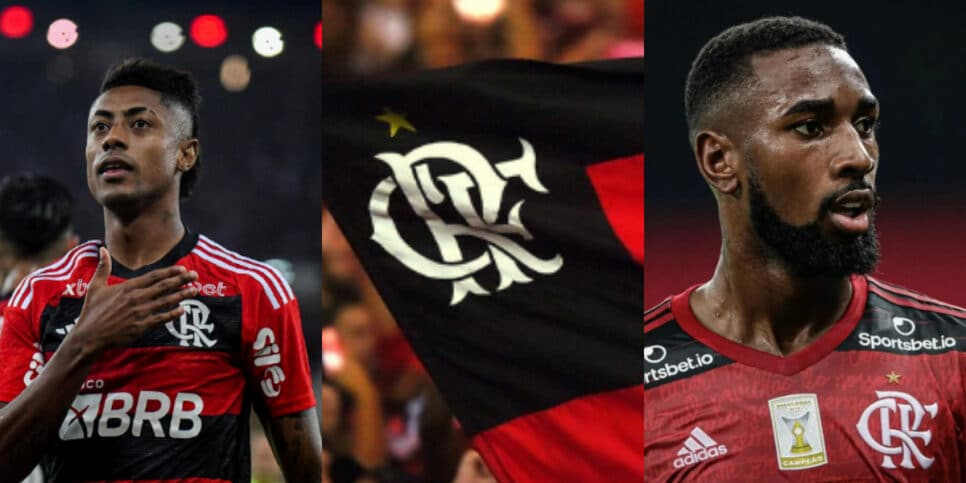 Flamengo, Bruno Henrique e Gerson serão julgados HOJE (Foto: Reprodução/Montagem HoraDoBenefício)