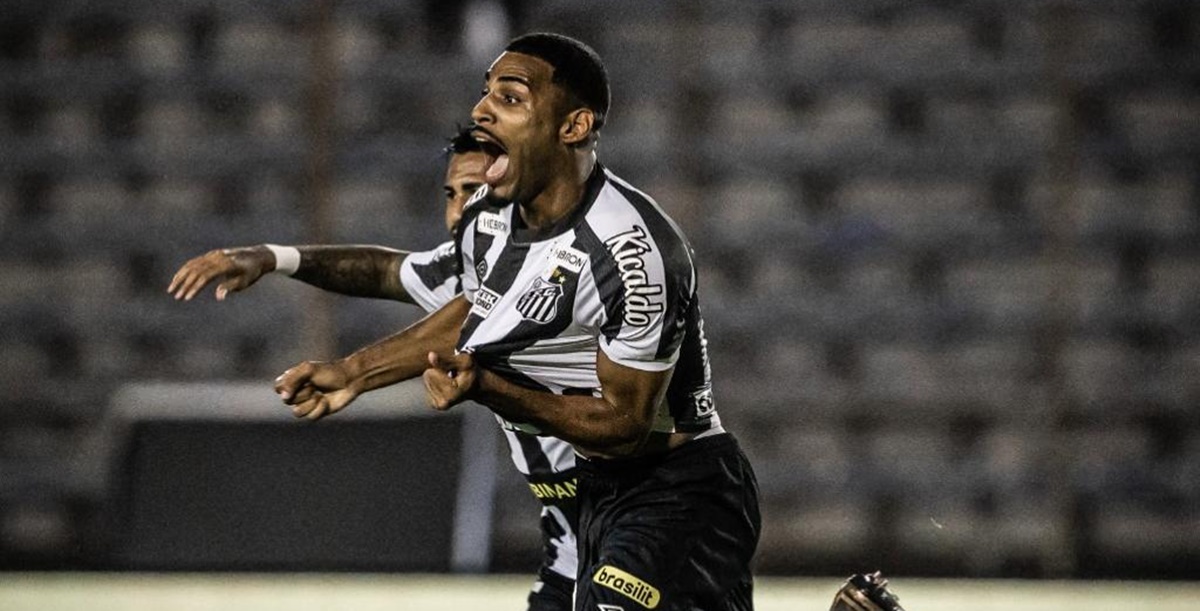 Joaquim é atleta que deve ser vendido pelo Santos para inflar cofres (Foto: Reprodução/ Santos FC)