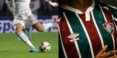 Fluminense e jogador (Reprodução/Internet)