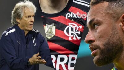 Imagem do post Neymar deixa vaga em ABERTO no Al-Hilal e Jorge Jesus vê oportunidade de contratar GOLEADOR do Flamengo