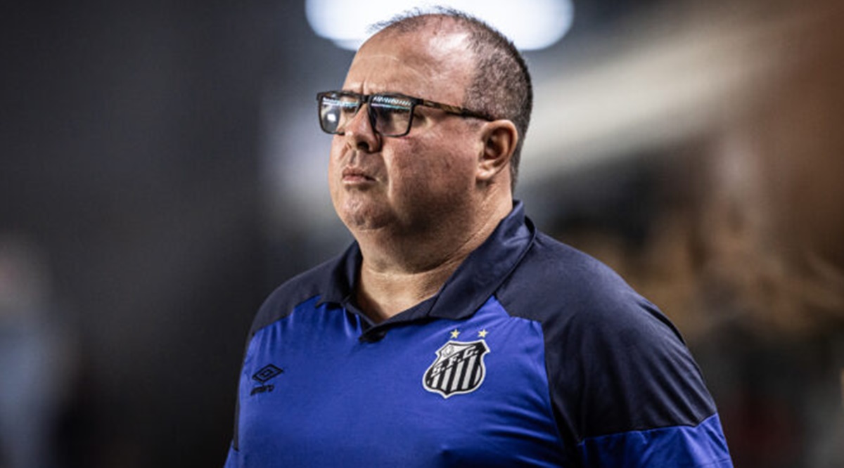 Marcelo Fernandes tem o principal objetivo de livrar o Santos do Z-4 na temporada (Foto: Reprodução/ Santos FC)