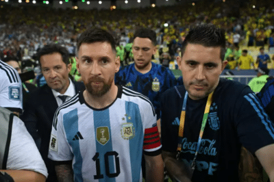 Imagem do post Messi não fica quieto e detona polícia em Brasil x Argentina: “Poderia ocorrer uma desgraça”