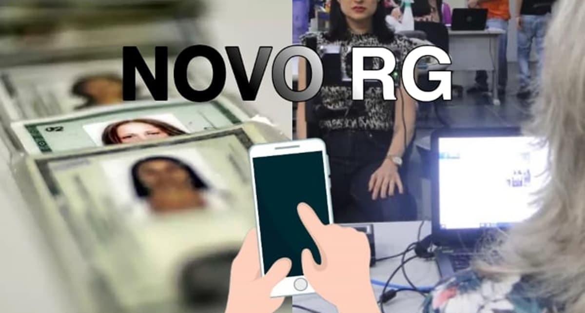 Novo RG já começou a ser emitido e trará unificação de dados, inclusão social e versão digital (Fotos: Reprodução/ Internet/ Montagem)