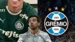 Abel Ferreira não tem espaço a joia do Palmeiras que vira alvo do Grêmio em 2024 (Fotos: Reprodução/ SEP/ Internet/ Montagem)