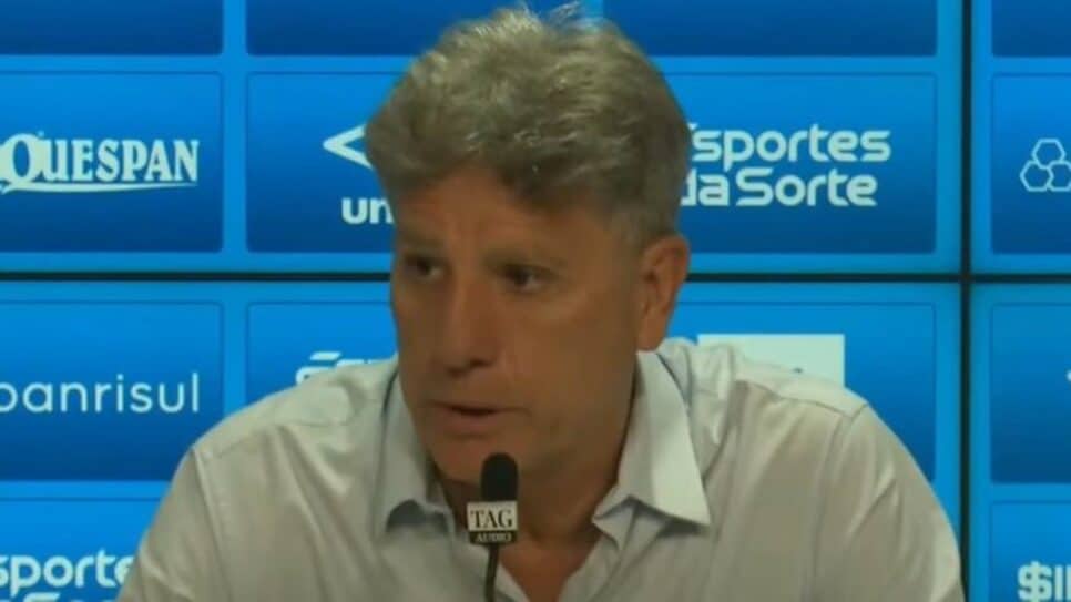 Grande baixa no Grêmio: Renato Gaúcho confirma saída de estrela do time