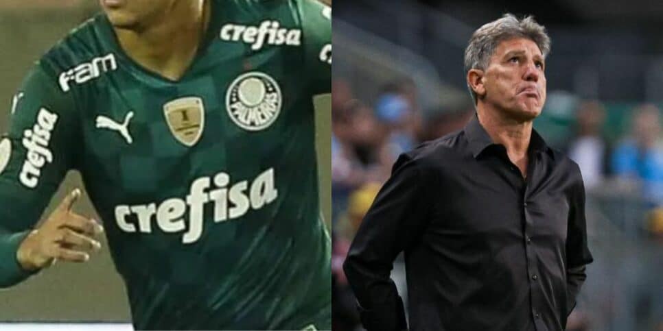 Renato e jogador (Reprodução/Internet)