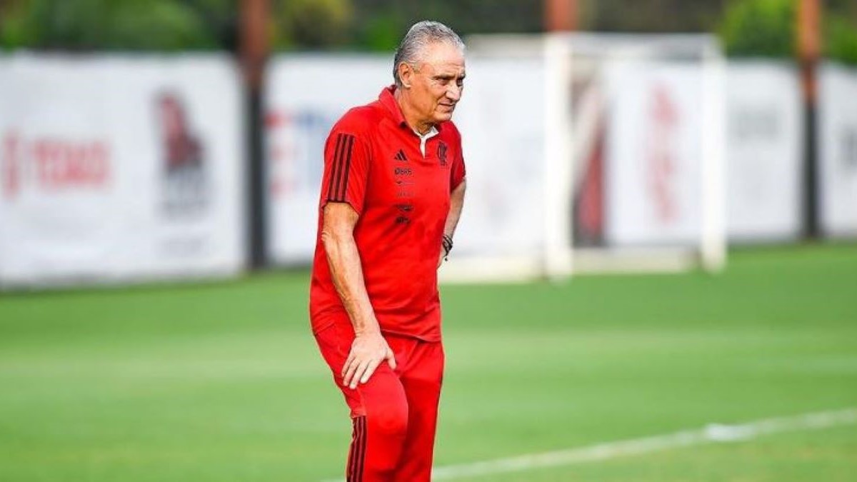 Tite assumiu o Flamengo após Jorge Sampaoli