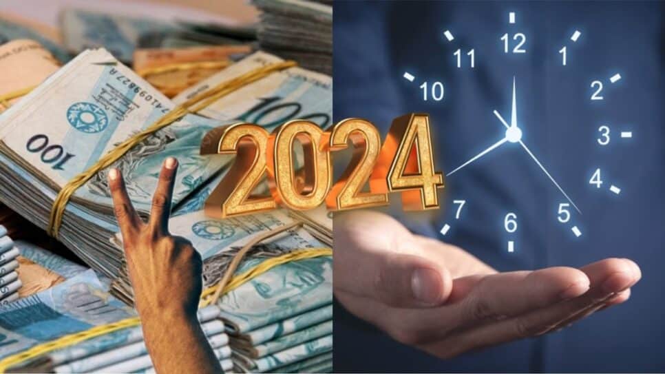 Aumento do salário mínimo e redução de jornada de trabalho em 2024 (Fotos: Reprodução/ FreePik/ Montagem Gustavo)