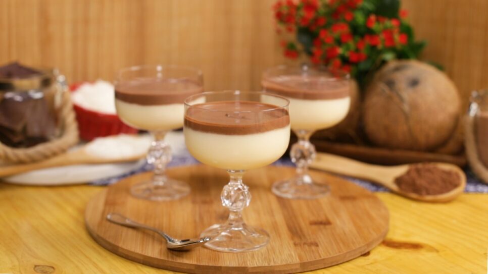 Sobremesa natalina maravilhosa (Foto: Reprodução)